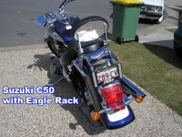 Suzuki blvd-C50-eagle rack