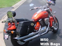 Suzuki M50-Saddle bags