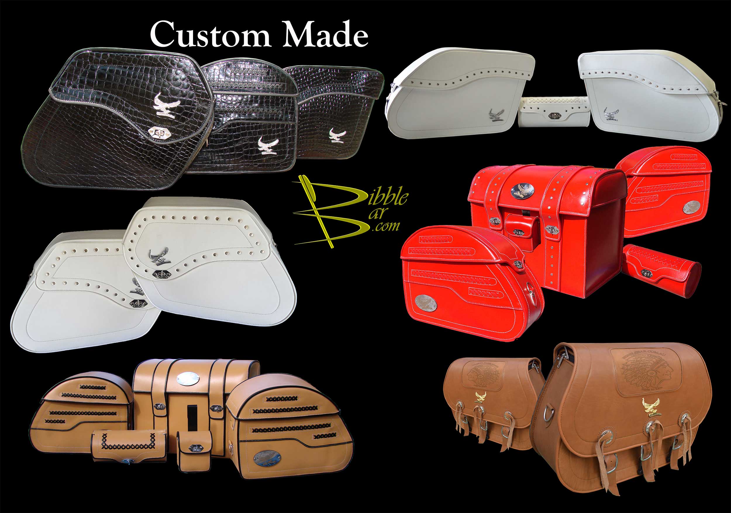 Custom made Saddle Bags