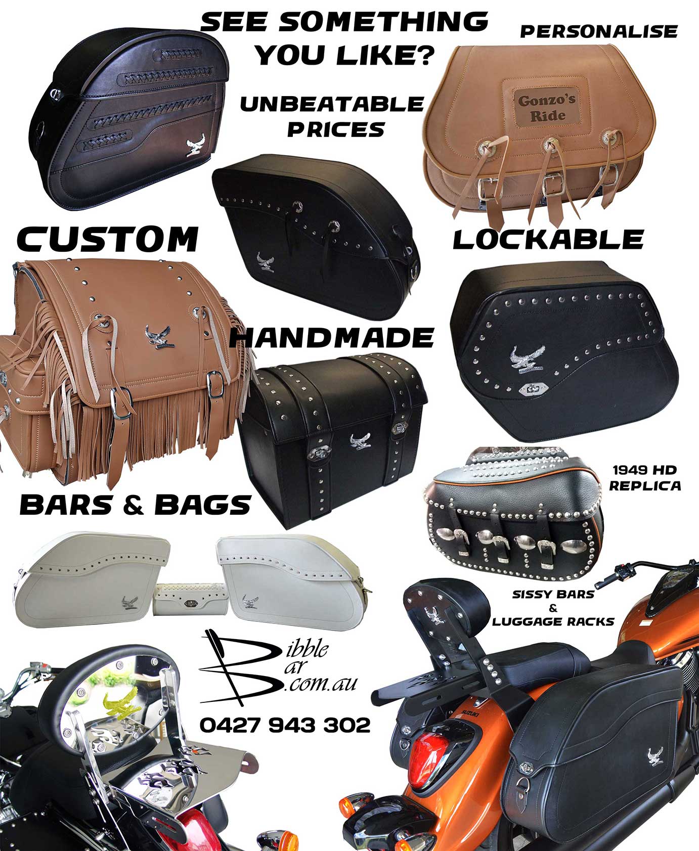 Best Motorcycle Bags Classic Retro Style  LONGRIDE